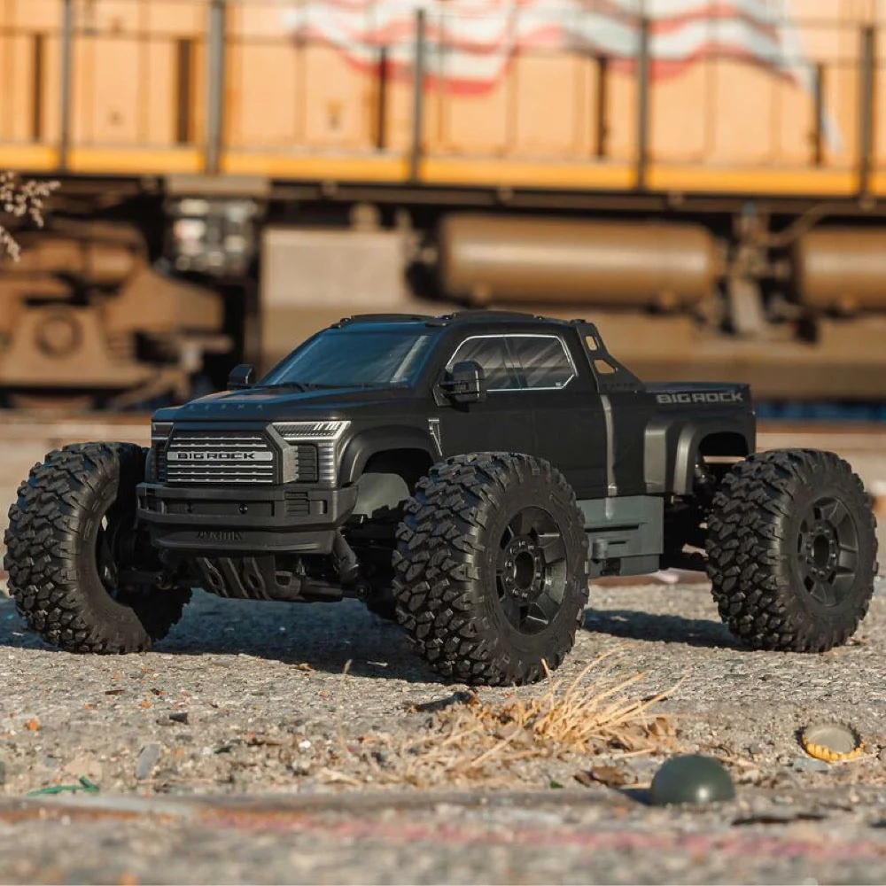 Arrma Big Rock Crew Cab V4 4X4 223S BLX RC Monster Truck (Black) ARA4312V4T1 - Image 20