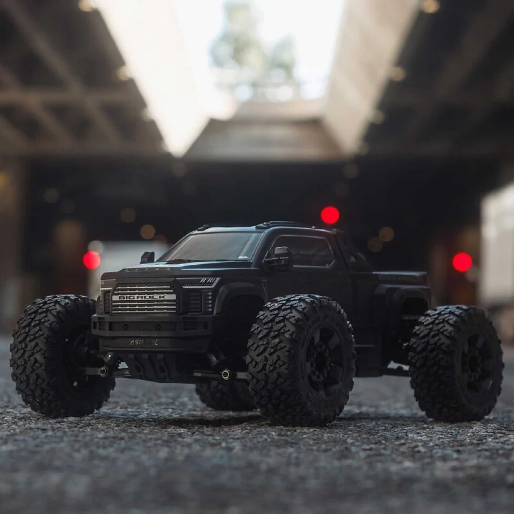 Arrma Big Rock Crew Cab V4 4X4 223S BLX RC Monster Truck (Black) ARA4312V4T1 - Image 21