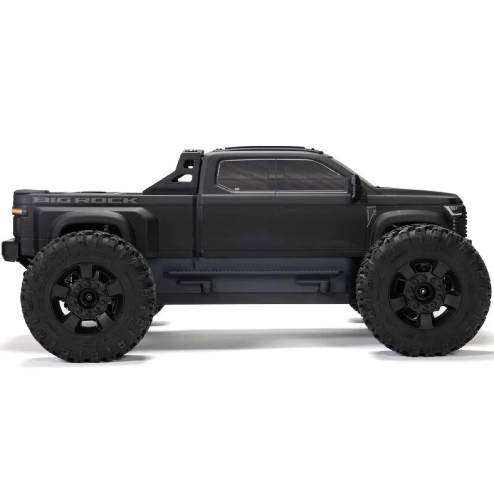 Arrma Big Rock Crew Cab V4 4X4 223S BLX RC Monster Truck (Black) ARA4312V4T1 - Image 6