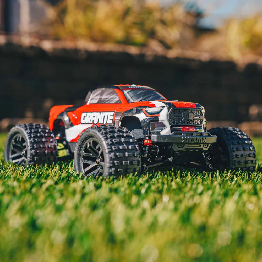 Arrma Granite Grom 1/18 4x4 Monster Truck (Red) ARA2102T2 - Image 3