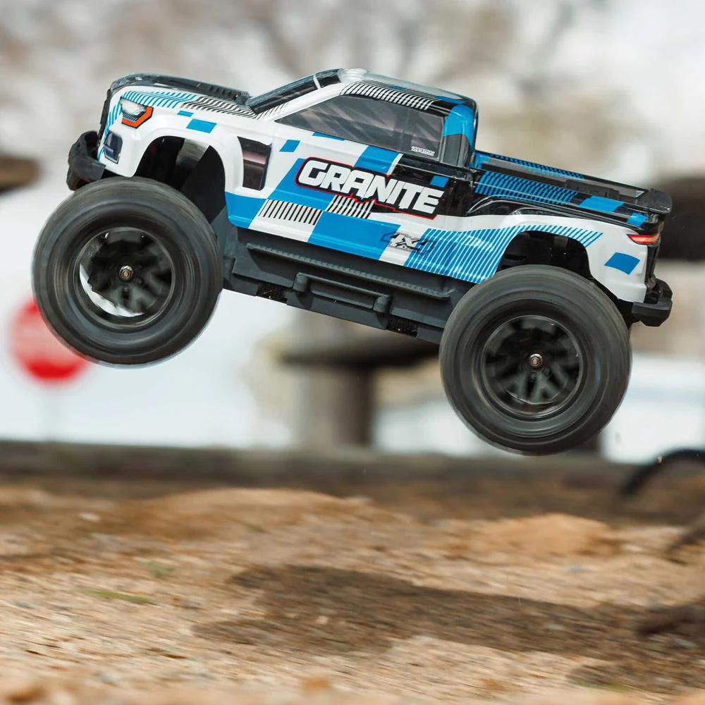 Arrma Granite MEGA 665 1/10 4X4 Brushed Monster Truck RTR (Blue) ARA4202V4T2 - Image 16
