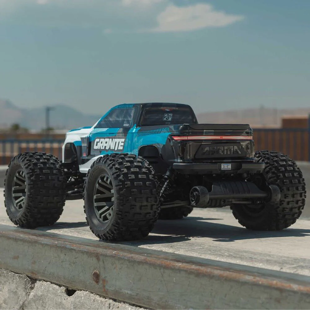 Arrma Granite V4 1/10 4X4 223S BLX RC Monster Truck (Blue) ARA4302V4T1 - Image 20