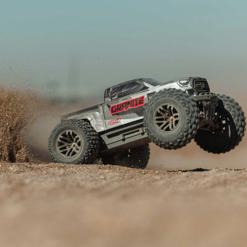 Arrma Granite V4 1/10 4X4 223S BLX RC Monster Truck (Gun Metal) ARA4302V4T3 - Image 20