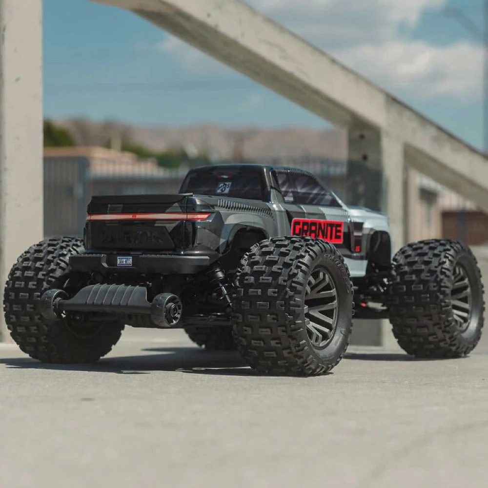Arrma Granite V4 1/10 4X4 223S BLX RC Monster Truck (Gun Metal) ARA4302V4T3 - Image 21