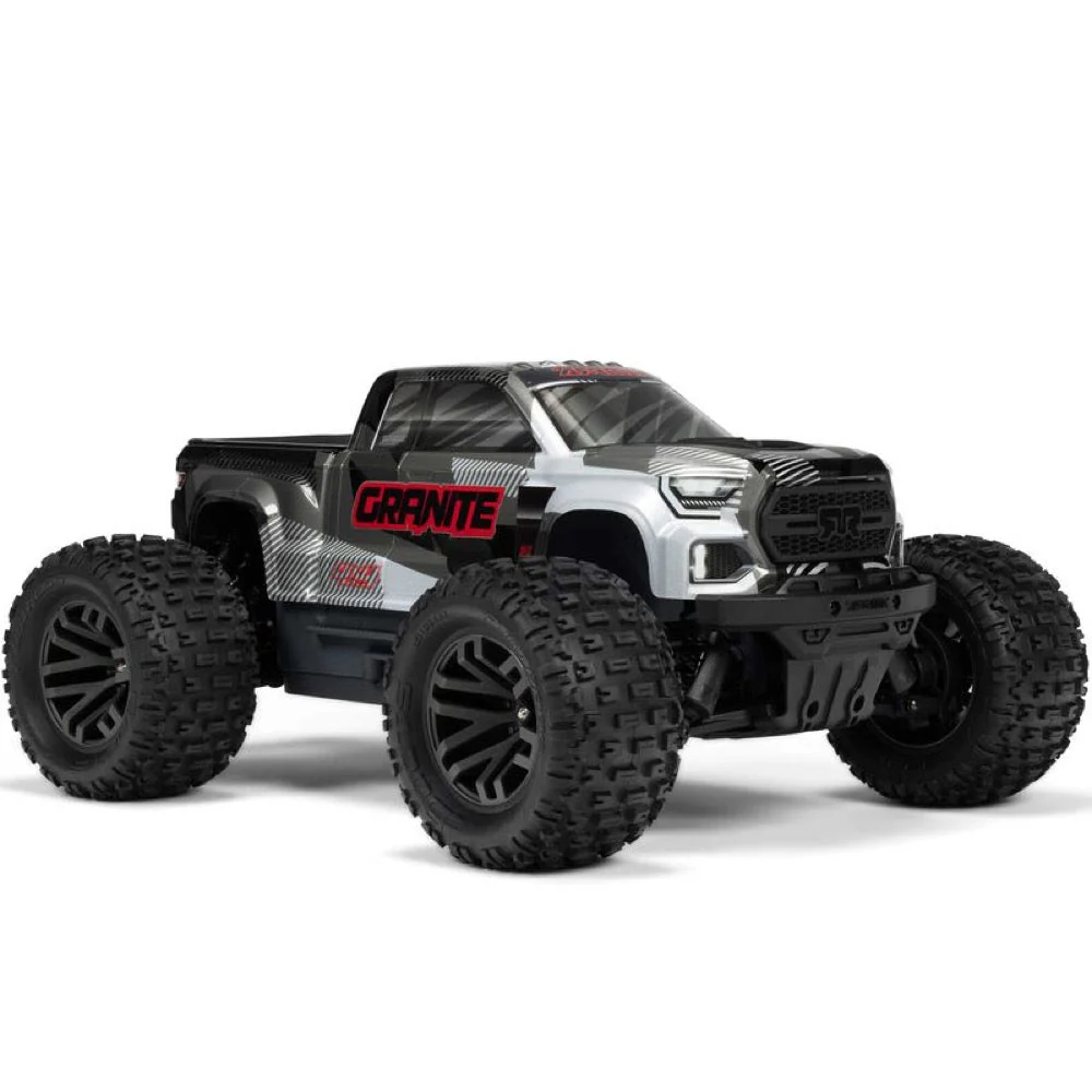Arrma Granite V4 1/10 4X4 223S BLX RC Monster Truck (Gun Metal) ARA4302V4T3 - Image 7