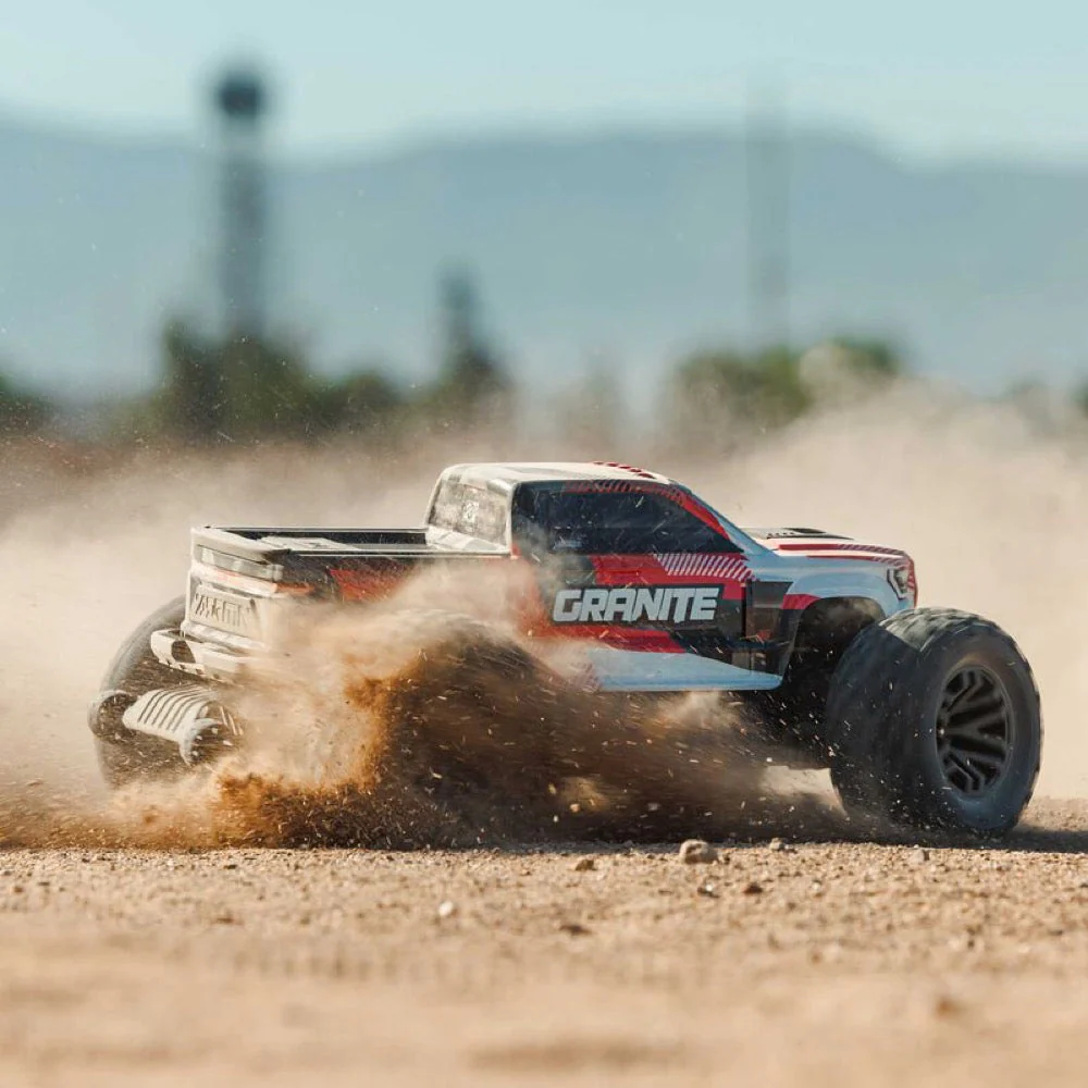 Arrma Granite V4 1/10 4X4 223S BLX RC Monster Truck (Red) ARA4302V4T2 - Image 17