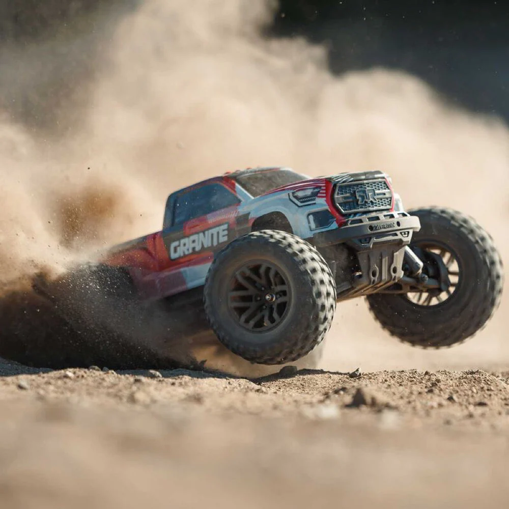 Arrma Granite V4 1/10 4X4 223S BLX RC Monster Truck (Red) ARA4302V4T2 - Image 19
