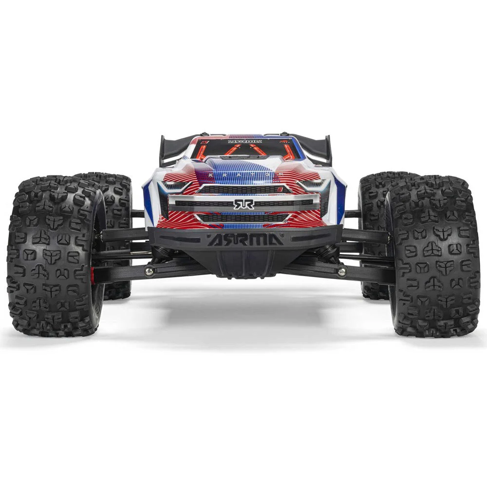 Arrma Kraton 6S BLX 4X4 1/8 Speed Monster Truck RTR Blue/Red ARA8608V6T4 - Image 3