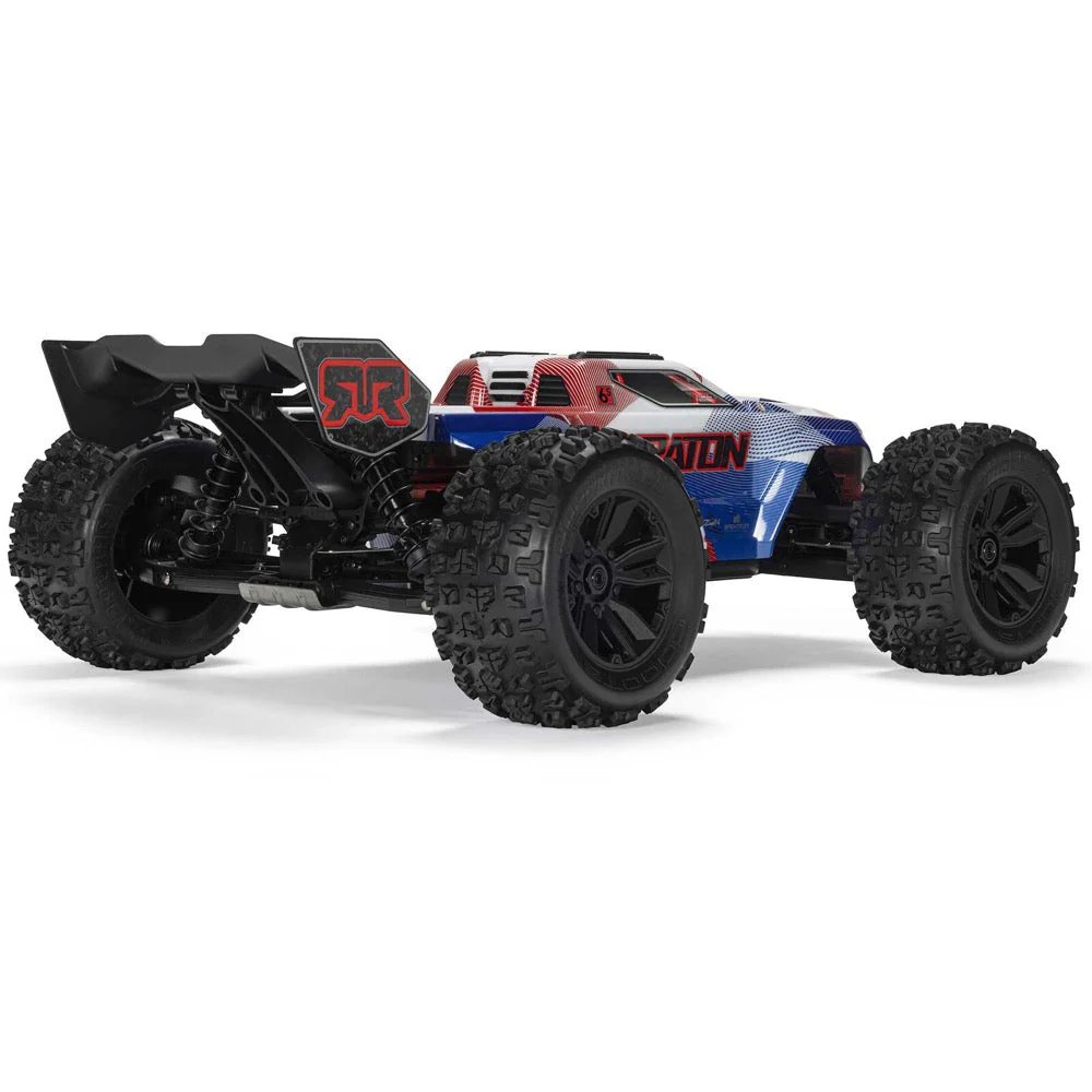 Arrma Kraton 6S BLX 4X4 1/8 Speed Monster Truck RTR Blue/Red ARA8608V6T4 - Image 9
