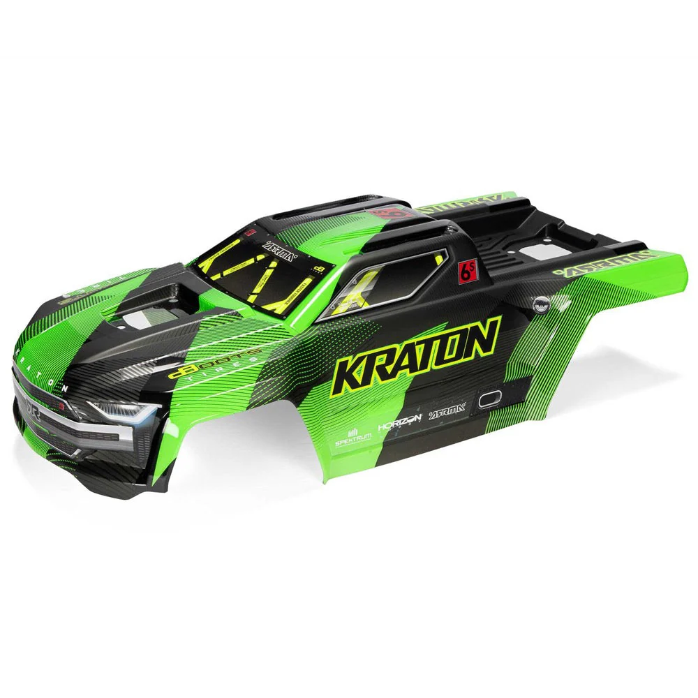 Arrma Kraton 6S BLX 4X4 1/8 Speed Monster Truck RTR Green/Black ARA8608V6T3 - Image 11