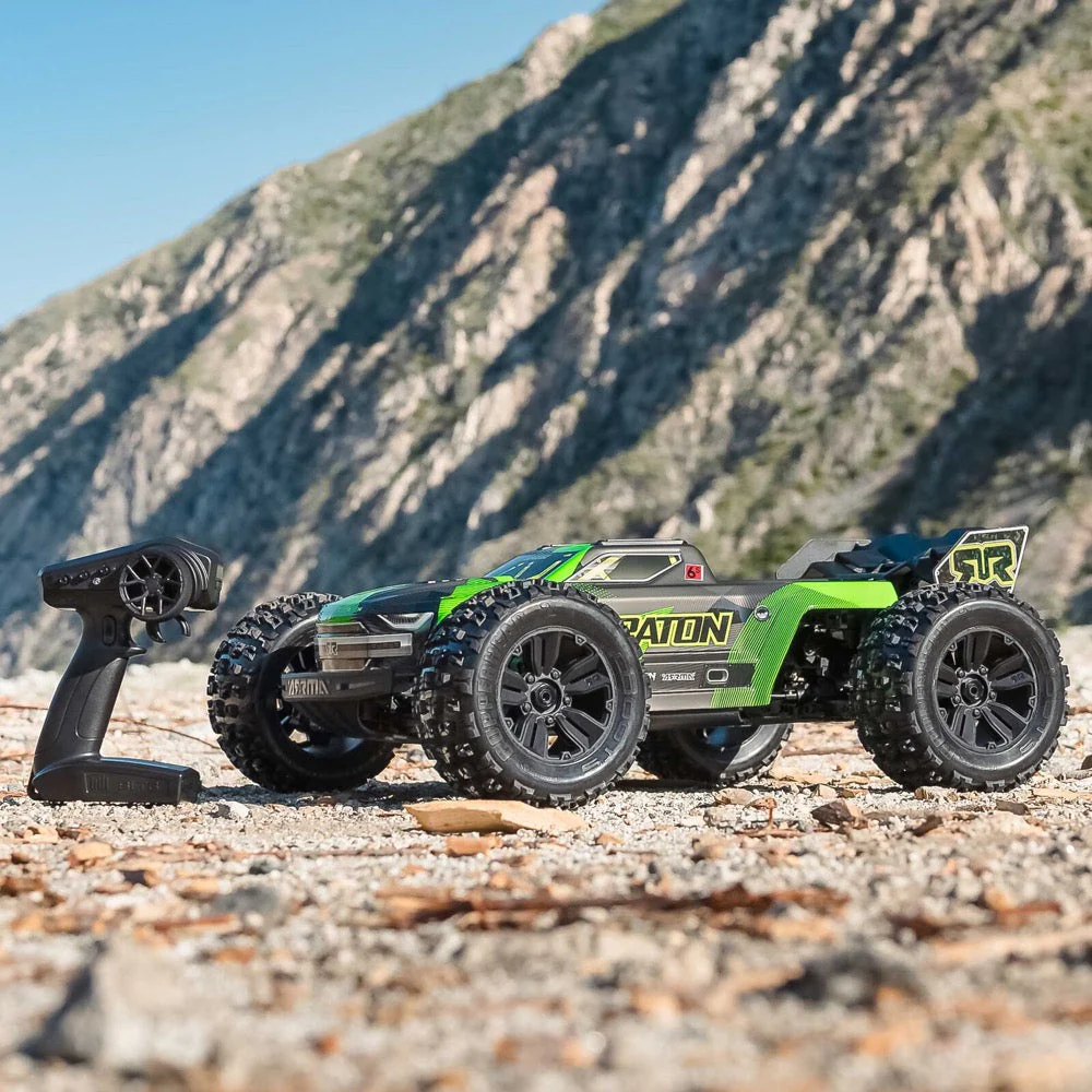 Arrma Kraton 6S BLX 4X4 1/8 Speed Monster Truck RTR Green/Black ARA8608V6T3 - Image 12