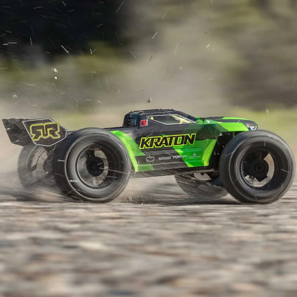Arrma Kraton 6S BLX 4X4 1/8 Speed Monster Truck RTR Green/Black ARA8608V6T3 - Image 14