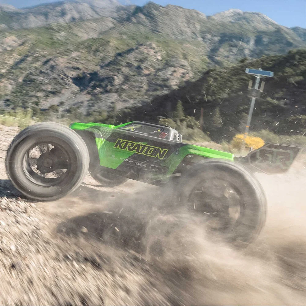 Arrma Kraton 6S BLX 4X4 1/8 Speed Monster Truck RTR Green/Black ARA8608V6T3 - Image 16