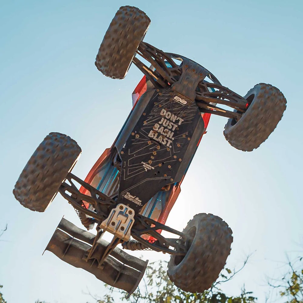 Arrma Kraton 6S BLX 4X4 1/8 Speed Monster Truck RTR Pink/Blue ARA8608V6T2 - Image 16