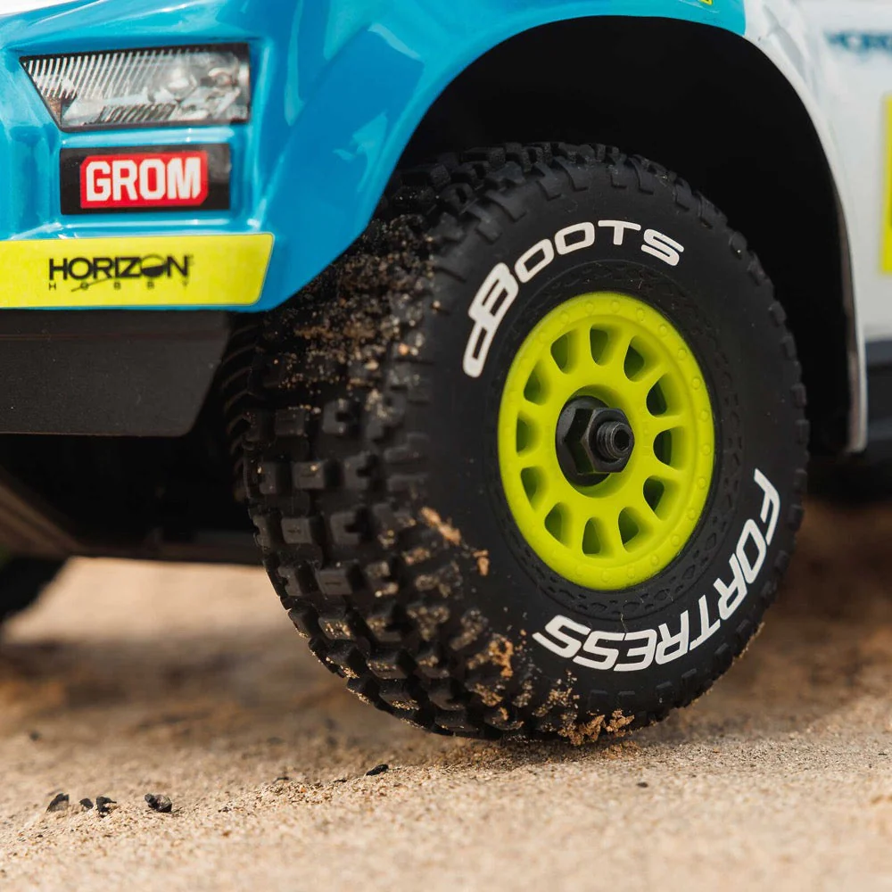 Arrma Mojave Grom 1/18 4x4 RC Desert Truck (Blue/White) ARA2104T2 - Image 11
