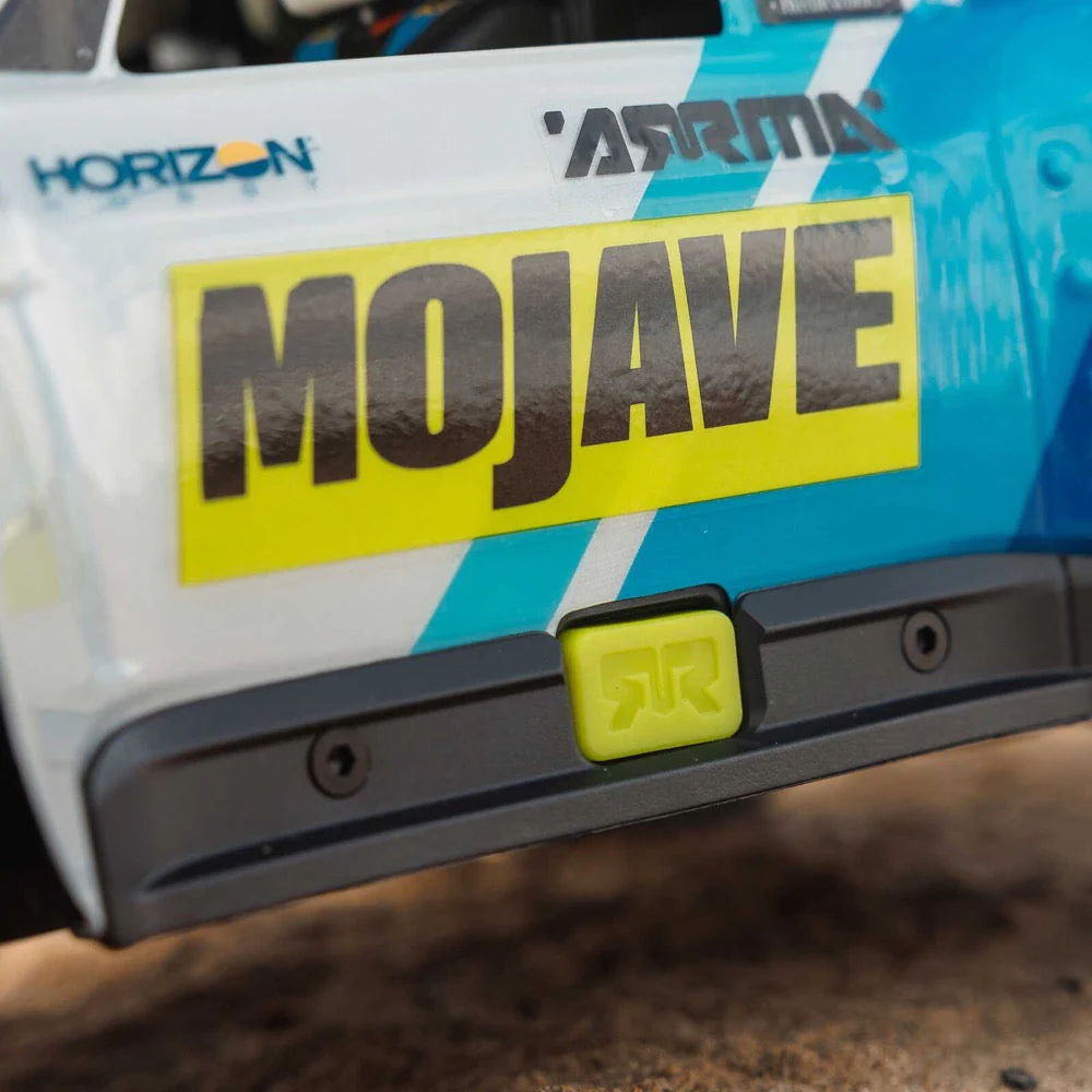 Arrma Mojave Grom 1/18 4x4 RC Desert Truck (Blue/White) ARA2104T2 - Image 27