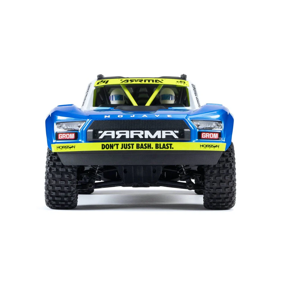 Arrma Mojave Grom 1/18 4x4 RC Desert Truck (Blue/White) ARA2104T2 - Image 8