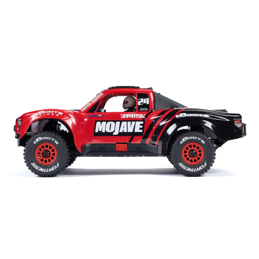 Arrma Mojave Grom 1/18 4x4 RC Desert Truck (Red/Black) ARA2104T1 - Image 2