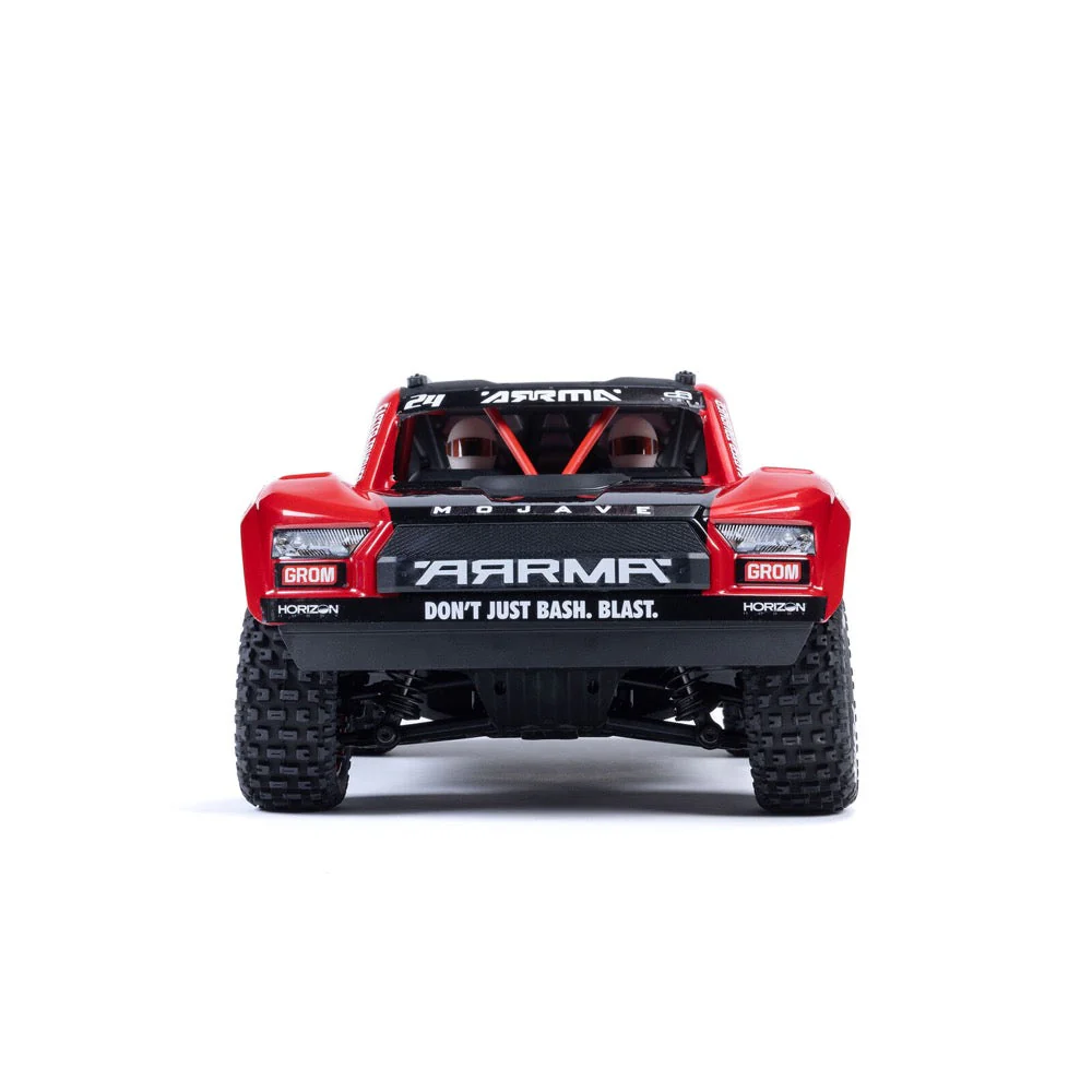 Arrma Mojave Grom 1/18 4x4 RC Desert Truck (Red/Black) ARA2104T1 - Image 4