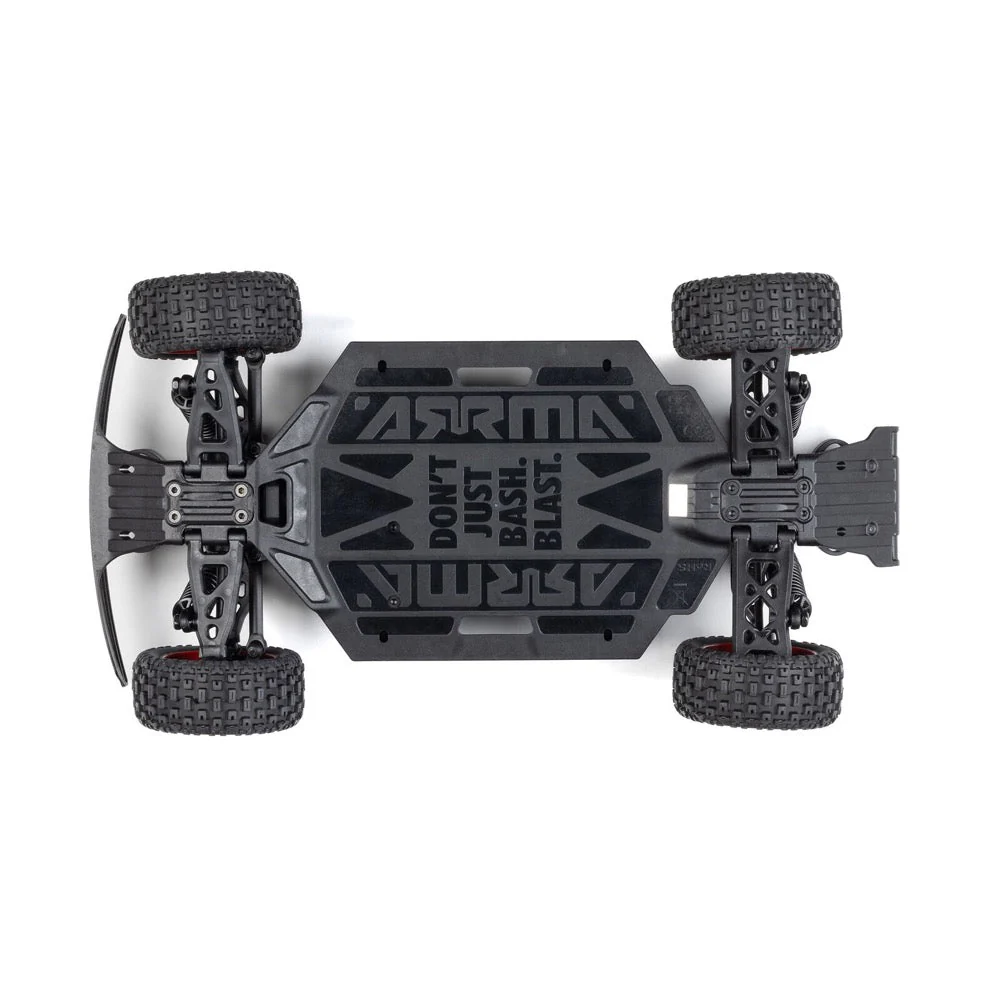 Arrma Mojave Grom 1/18 4x4 RC Desert Truck (Red/Black) ARA2104T1 - Image 8