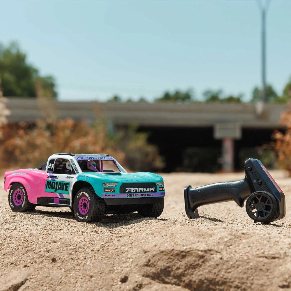 Arrma Mojave Grom 223S 1/18 Brushless 4x4 RC Desert Truck (Teal) ARA2304ST1 - Image 12