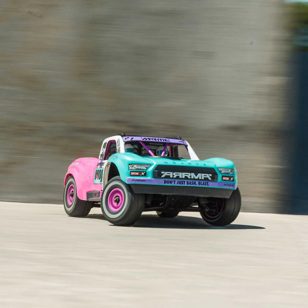 Arrma Mojave Grom 223S 1/18 Brushless 4x4 RC Desert Truck (Teal) ARA2304ST1 - Image 16