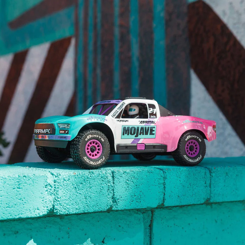 Arrma Mojave Grom 223S 1/18 Brushless 4x4 RC Desert Truck (Teal) ARA2304ST1 - Image 17