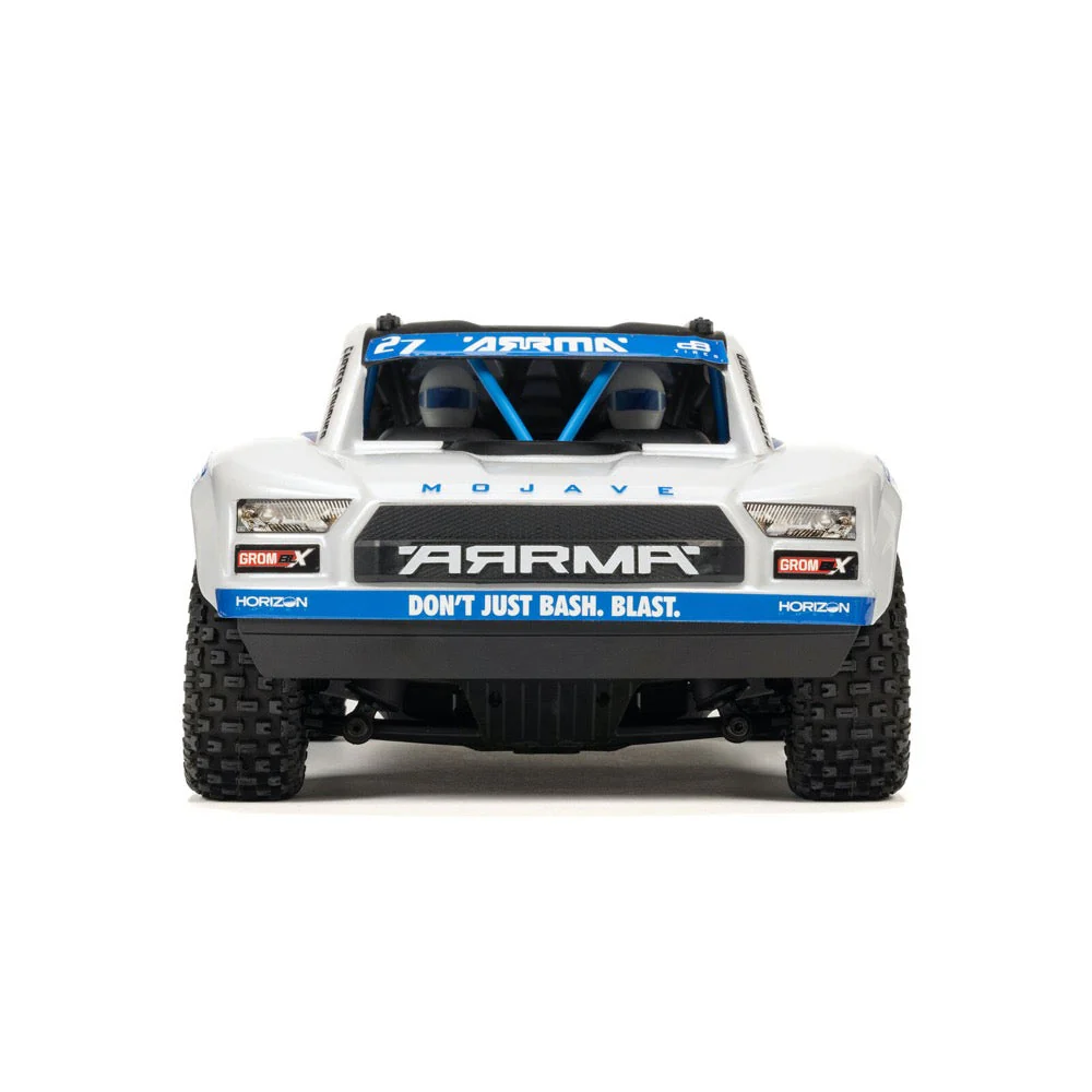 Arrma Mojave Grom 223S 1/18 Brushless 4x4 RC Desert Truck (White) ARA2304ST2 - Image 4
