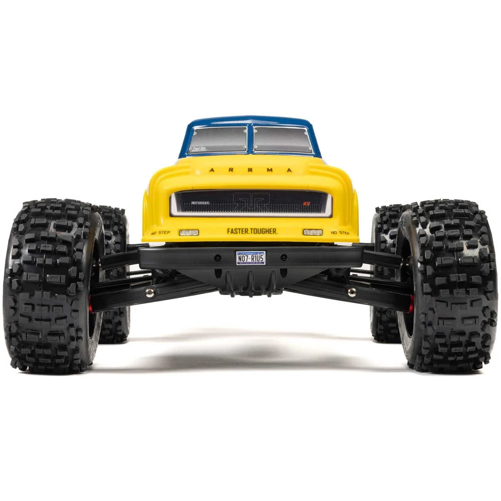 Arrma Notorious 6S BLX 4X4 1/8 Stunt Truck RTR Blue ARA8611V6T2 - Image 3