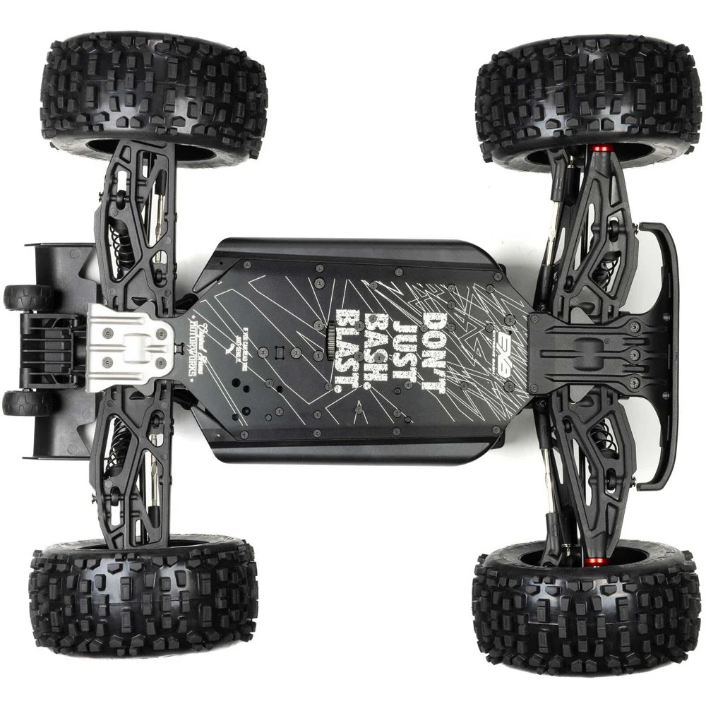 Arrma Notorious 6S BLX 4X4 1/8 Stunt Truck RTR Blue ARA8611V6T2 - Image 8