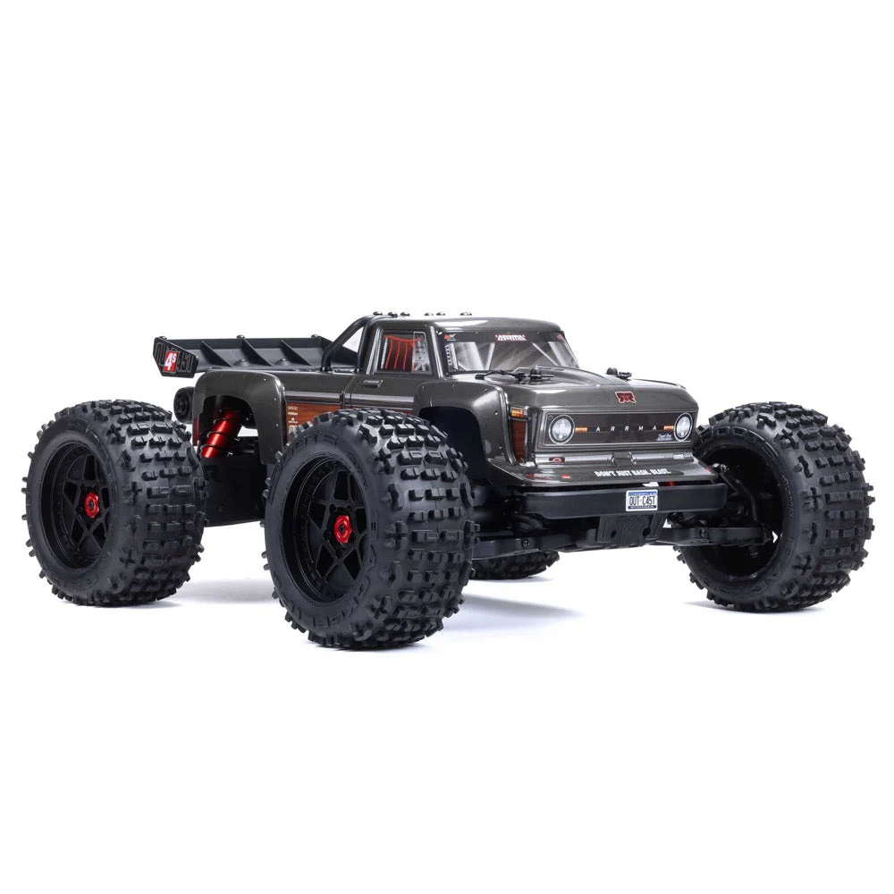 Arrma Outcast V2 4X4 BLX 4S RC Stunt Truck Gunmetal ARA4410V2T3 - Image 2