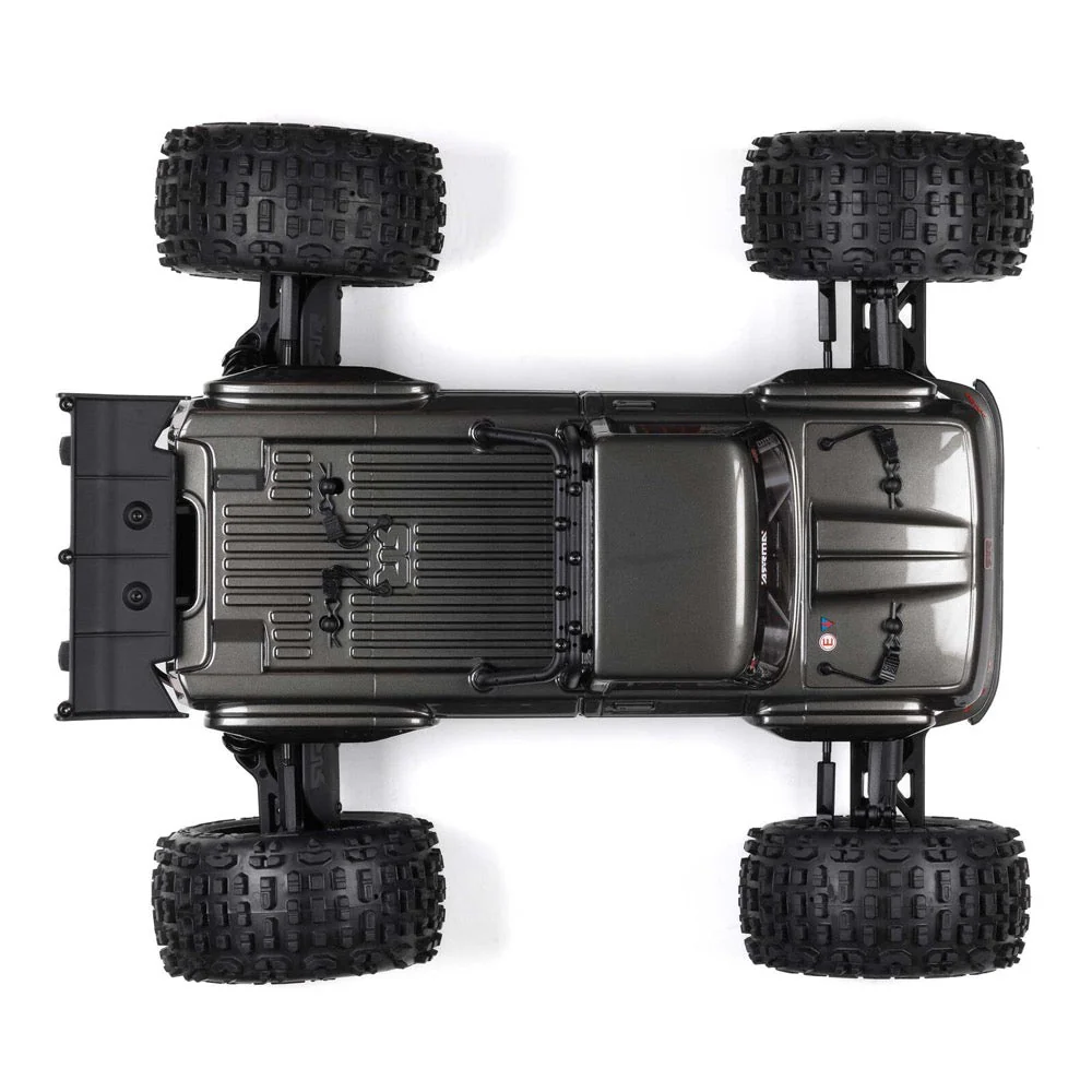 Arrma Outcast V2 4X4 BLX 4S RC Stunt Truck Gunmetal ARA4410V2T3 - Image 5