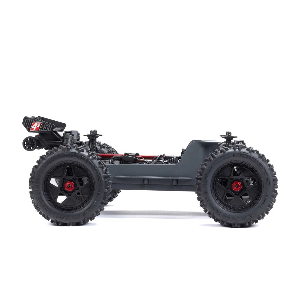 Arrma Outcast V2 4X4 BLX 4S RC Stunt Truck Red ARA4410V2T4 - Image 15