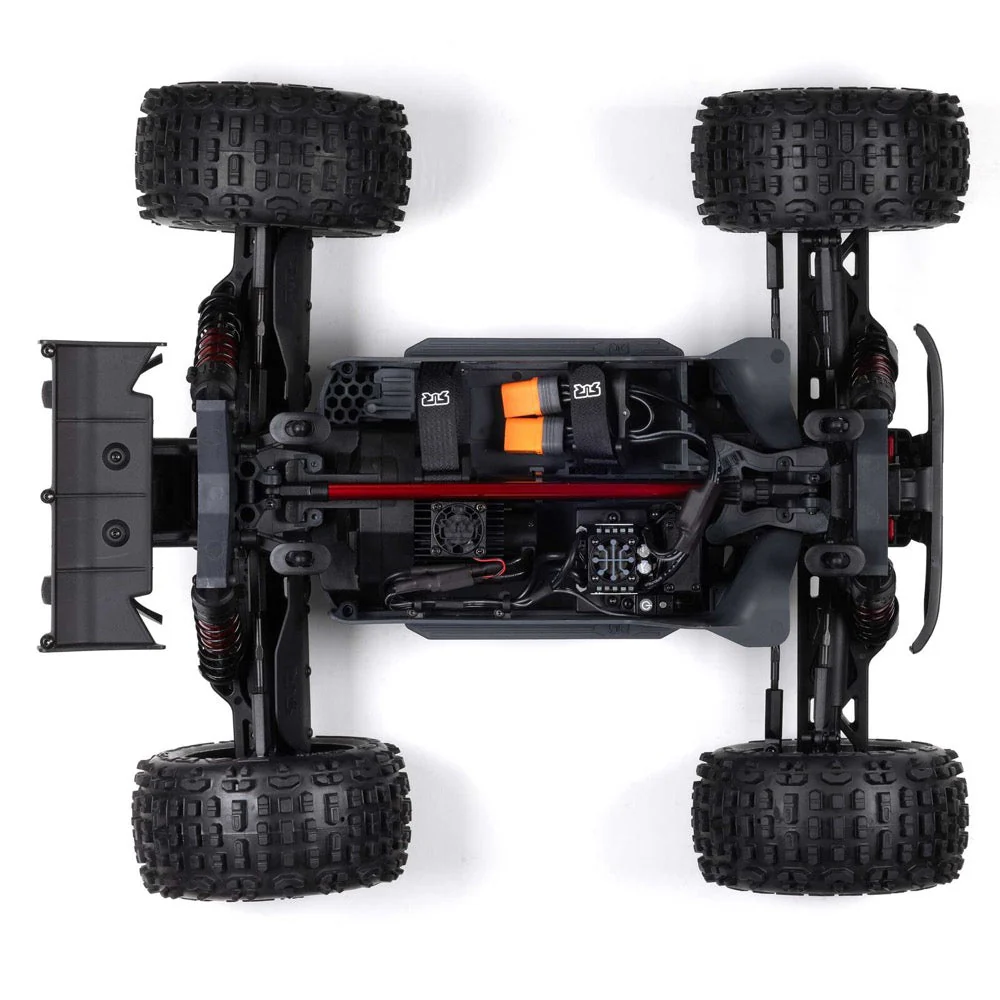 Arrma Outcast V2 4X4 BLX 4S RC Stunt Truck Red ARA4410V2T4 - Image 17