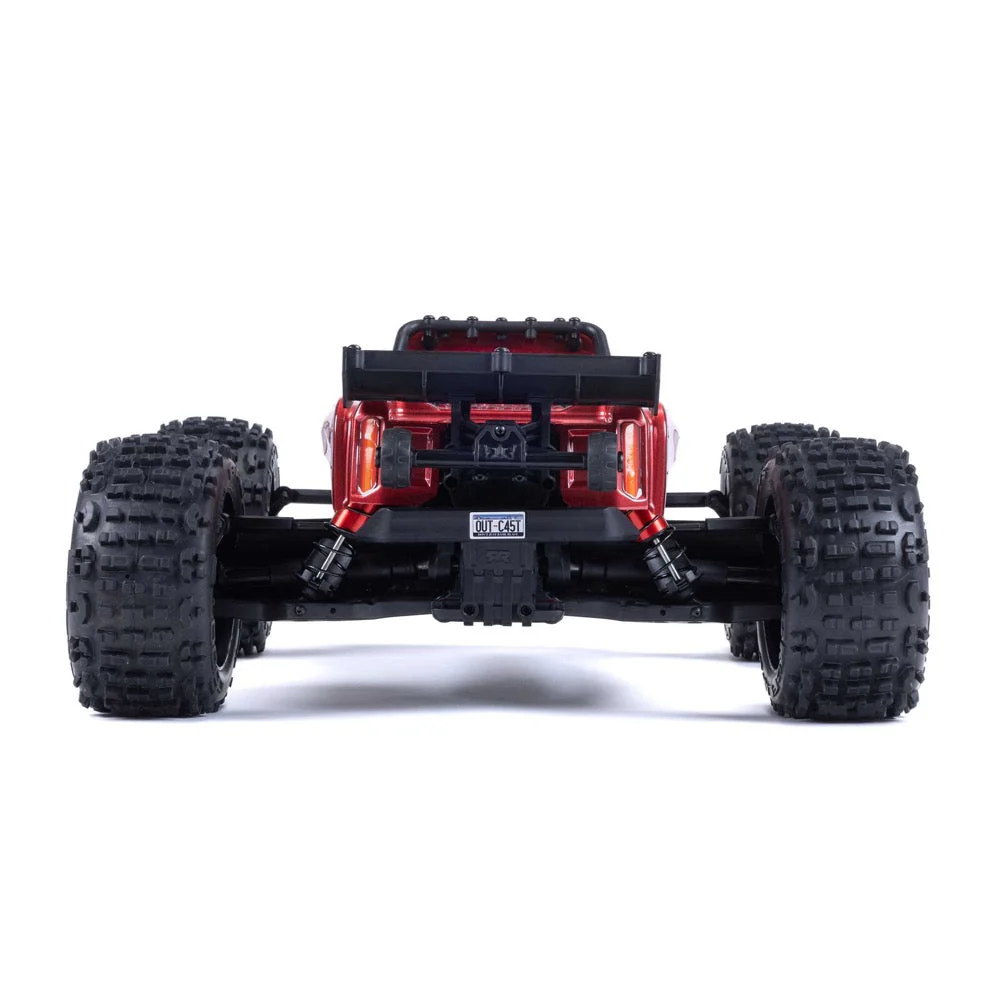 Arrma Outcast V2 4X4 BLX 4S RC Stunt Truck Red ARA4410V2T4 - Image 5