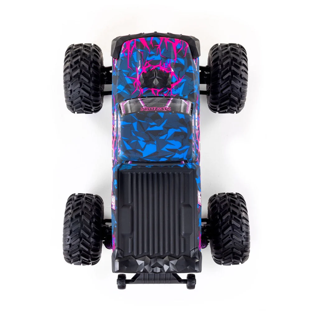Arrma Quake 223S BLX DSC 1/10 2WD Monster Truck (Purple) ARA3537T3 - Image 4
