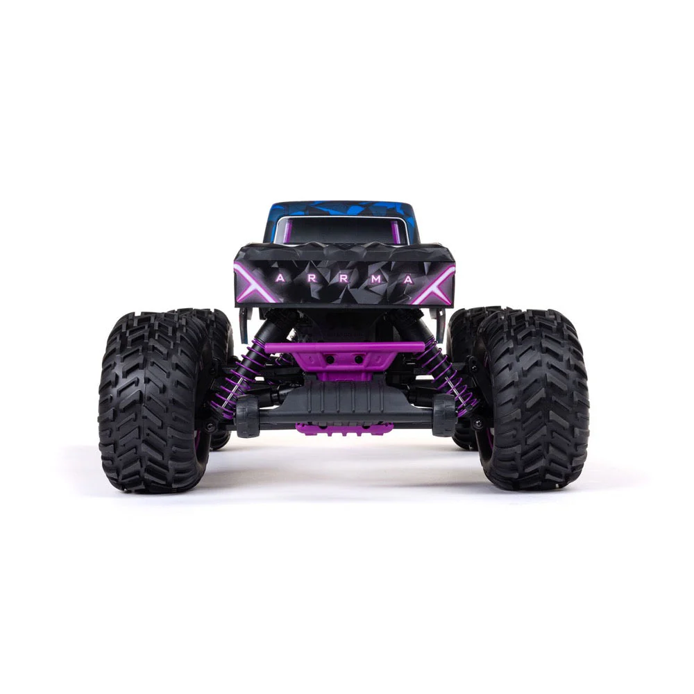 Arrma Quake 223S BLX DSC 1/10 2WD Monster Truck (Purple) ARA3537T3 - Image 6