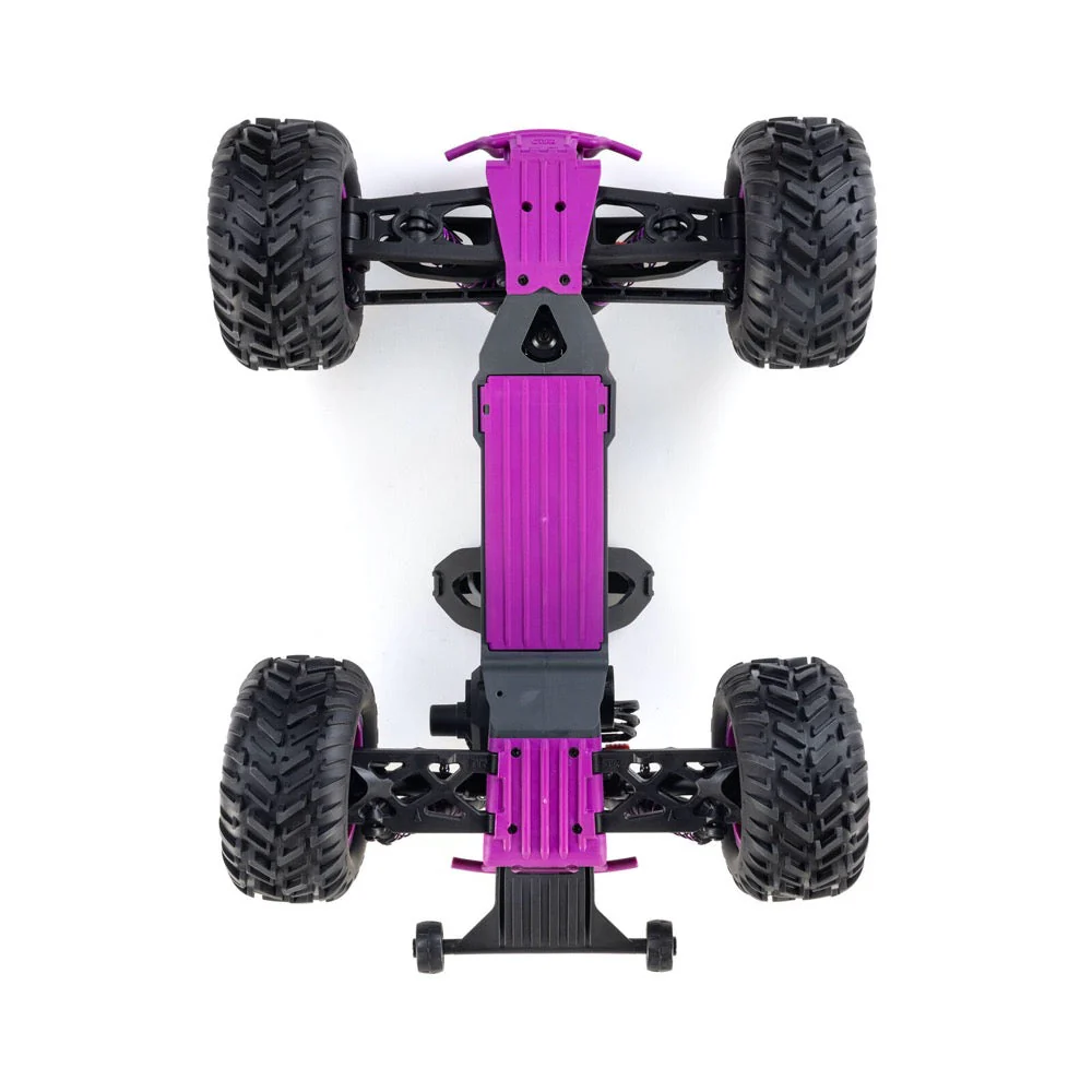 Arrma Quake 223S BLX DSC 1/10 2WD Monster Truck (Purple) ARA3537T3 - Image 9