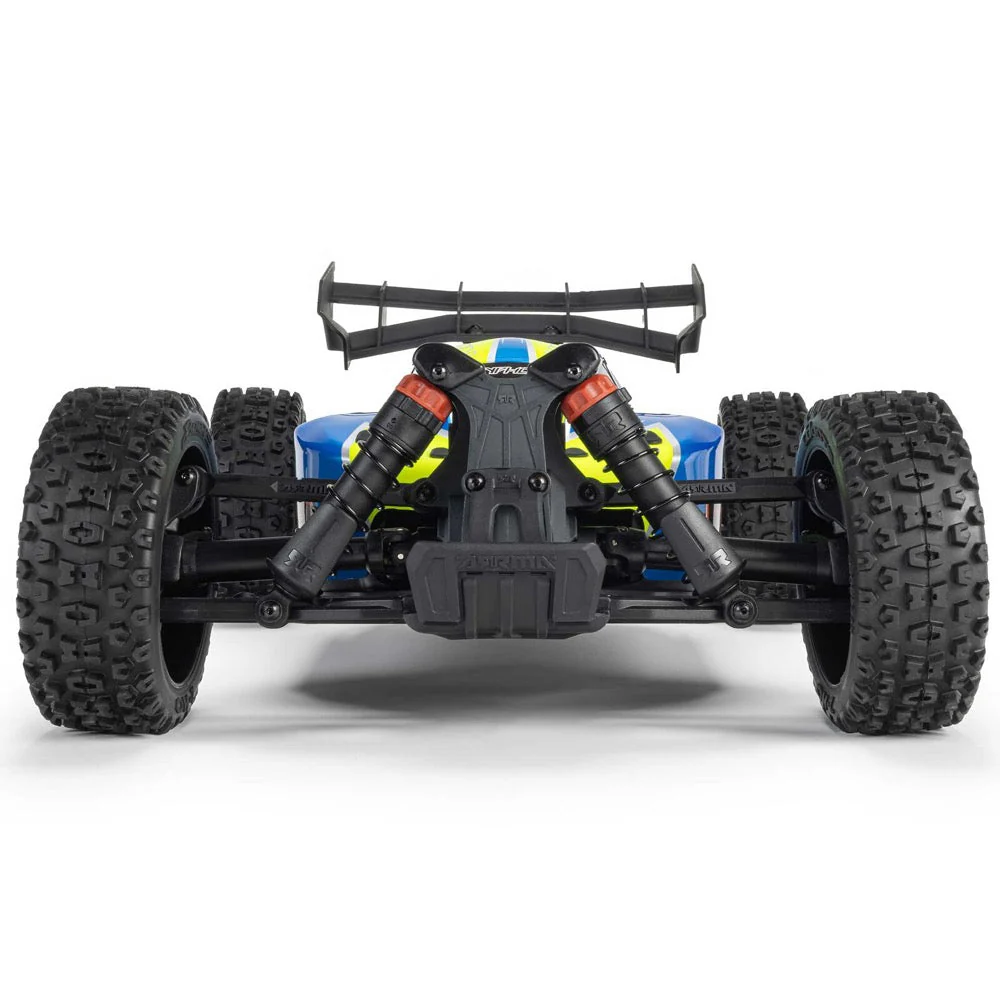 Arrma Typhon 223S DSC 4X4 BLX 1/8 RC Buggy RTR Blue/Yellow ARA4306V4T4 - Image 3
