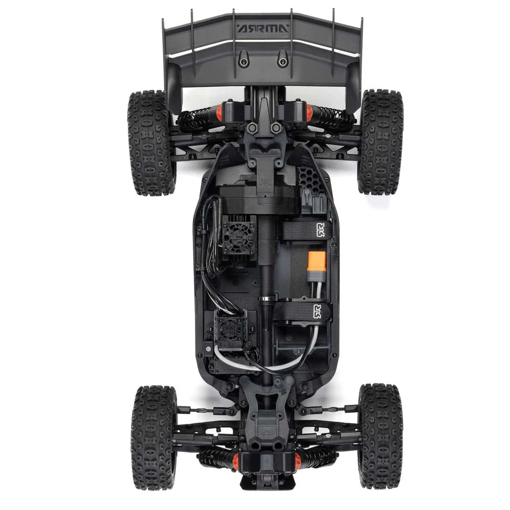 Arrma Typhon 223S DSC 4X4 BLX 1/8 RC Buggy RTR Blue/Yellow ARA4306V4T4 - Image 6