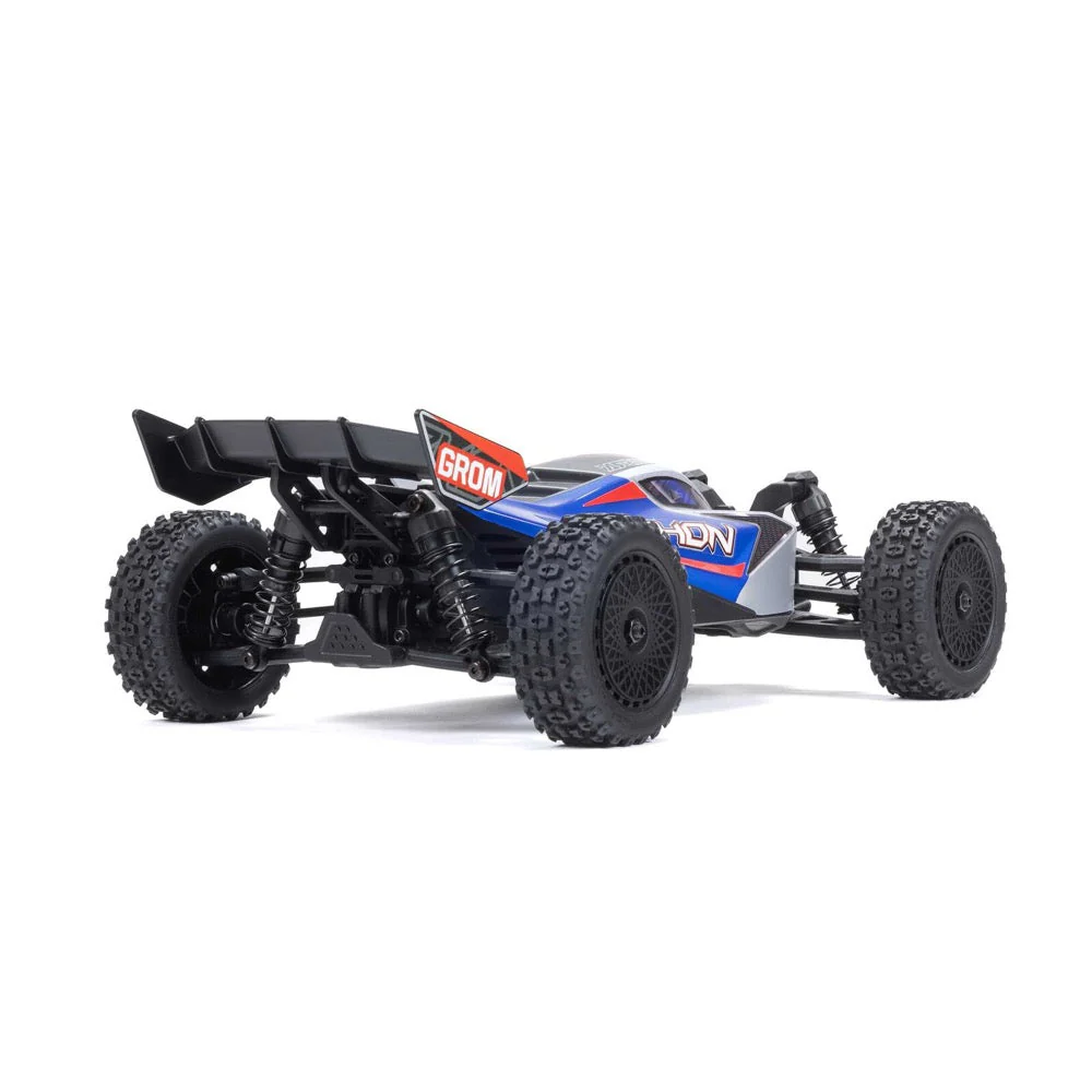 Arrma Typhon Grom 1/18 4x4 RC Buggy Blue ARA2106T1 - Image 5