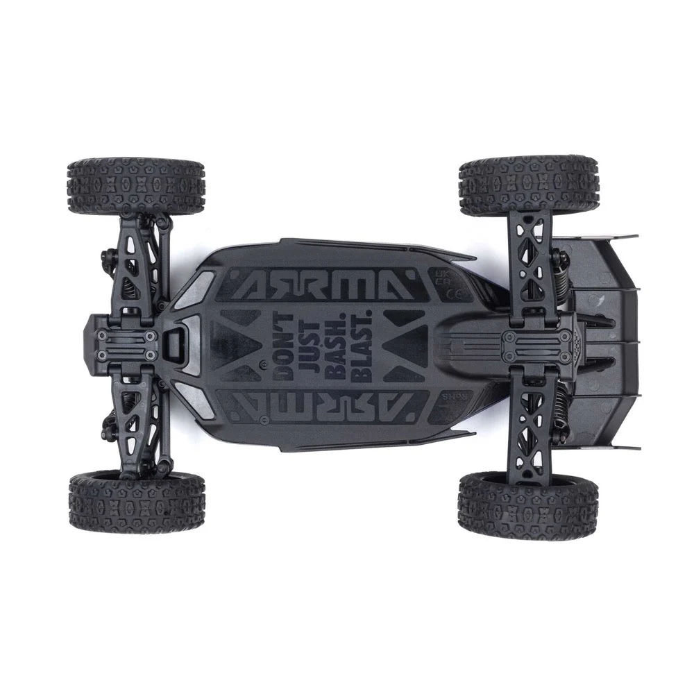 Arrma Typhon Grom 1/18 4x4 RC Buggy Red ARA2106T2 - Image 15