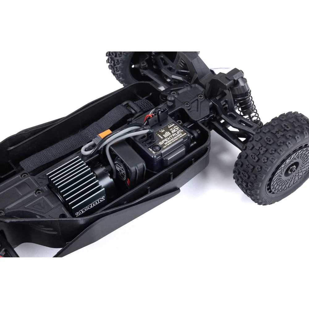 Arrma Typhon Grom 1/18 4x4 RC Buggy Red ARA2106T2 - Image 18