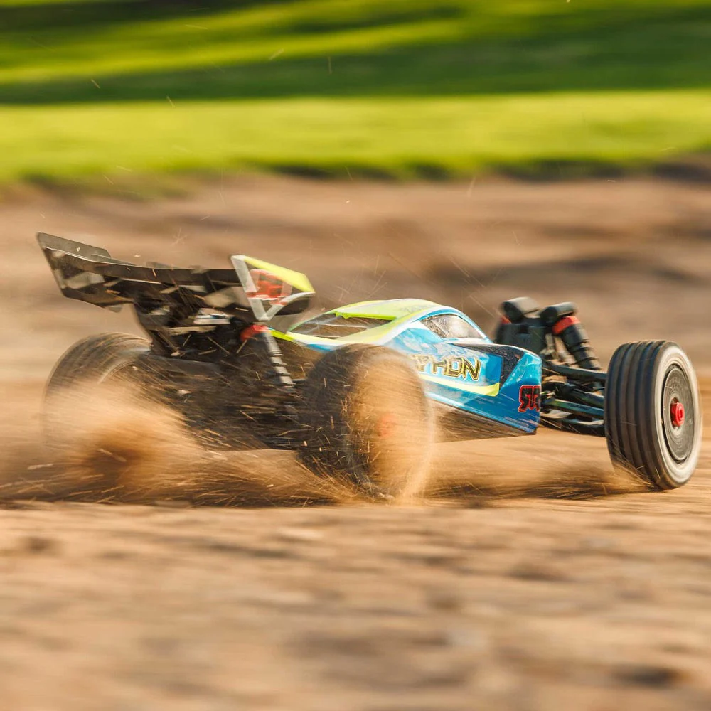 Arrma Typhon MEGA 665 4X4 1/8 Brushed RC Buggy (Blue) ARA4206V4T1 - Image 23