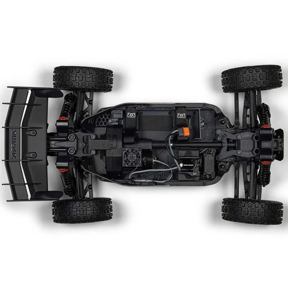 Arrma Typhon MEGA 665 4X4 1/8 Brushed RC Buggy (Blue) ARA4206V4T1 - Image 9