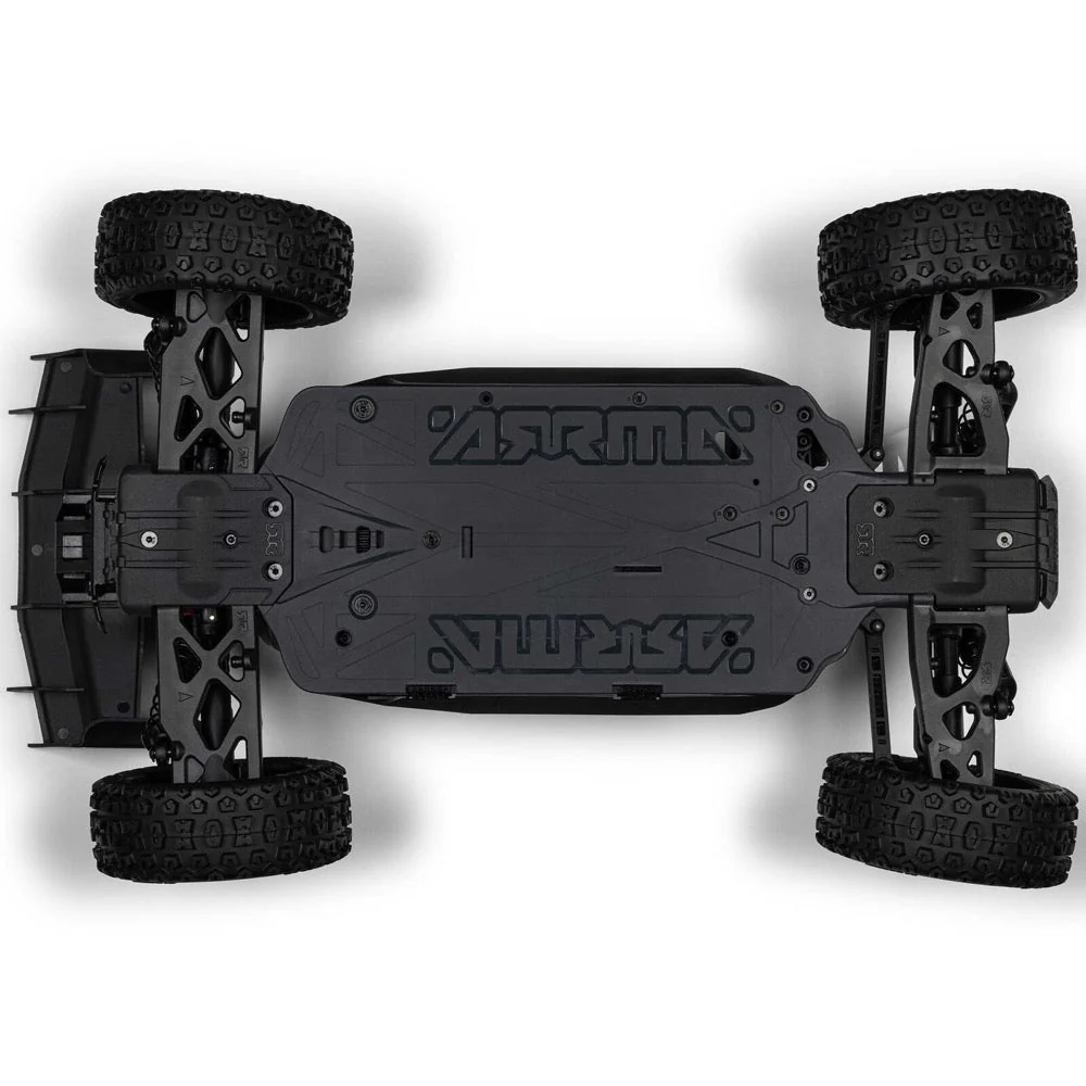 Arrma Typhon MEGA 665 4X4 1/8 Brushed RC Buggy (Red) ARA4206V4T3 - Image 11