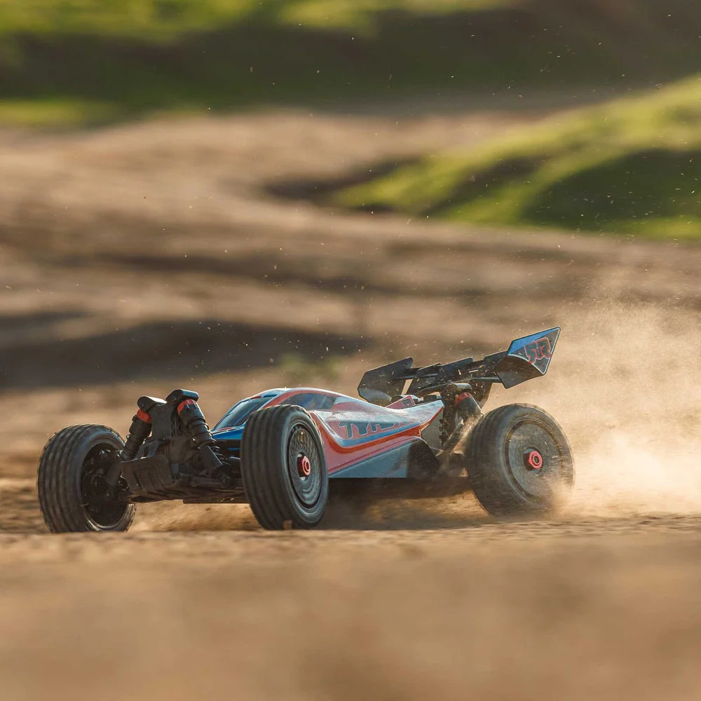 Arrma Typhon MEGA 665 4X4 1/8 Brushed RC Buggy (Red) ARA4206V4T3 - Image 20