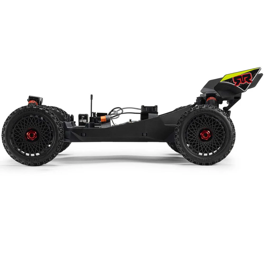 Arrma Typhon MEGA 665 4X4 1/8 Brushed RC Buggy (Yellow) ARA4206V4T2 - Image 8