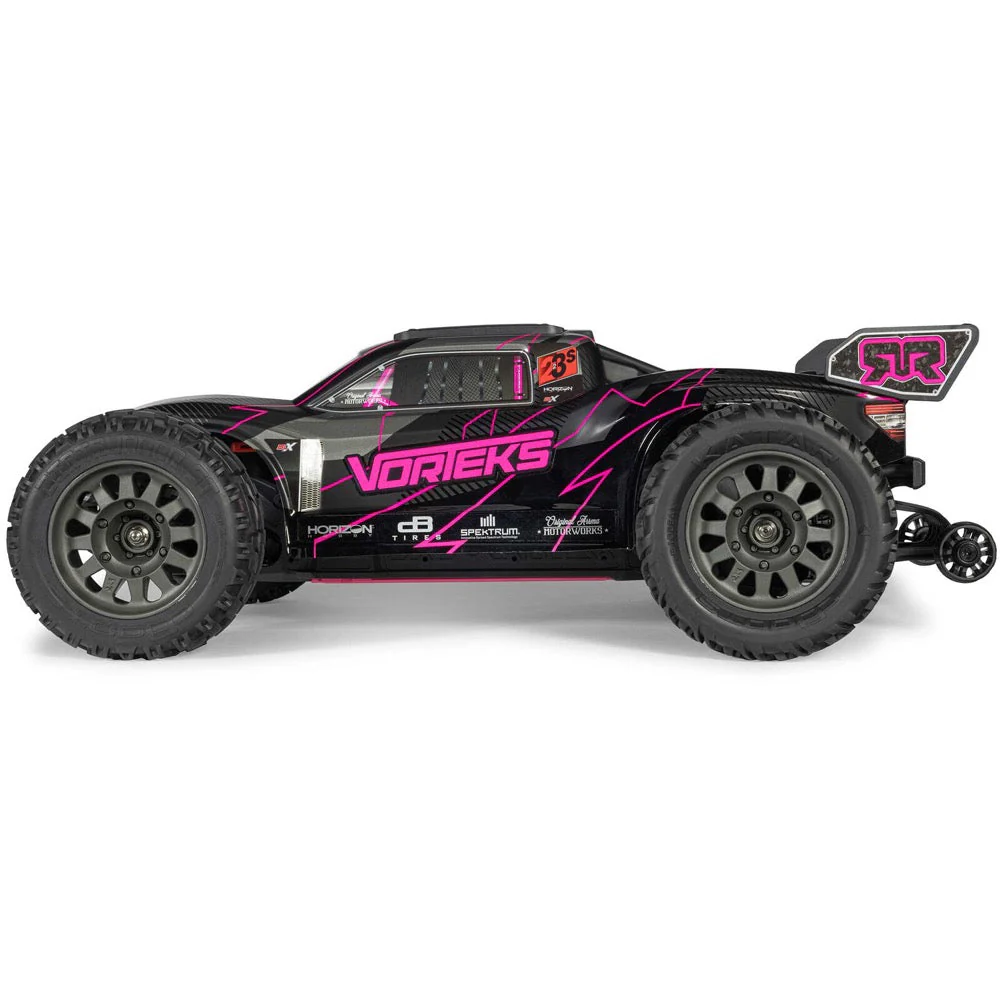 Arrma Vorteks 1/10 2wd 223S BLX Stadium Truck (Pink) ARA3505T3 - Image 2