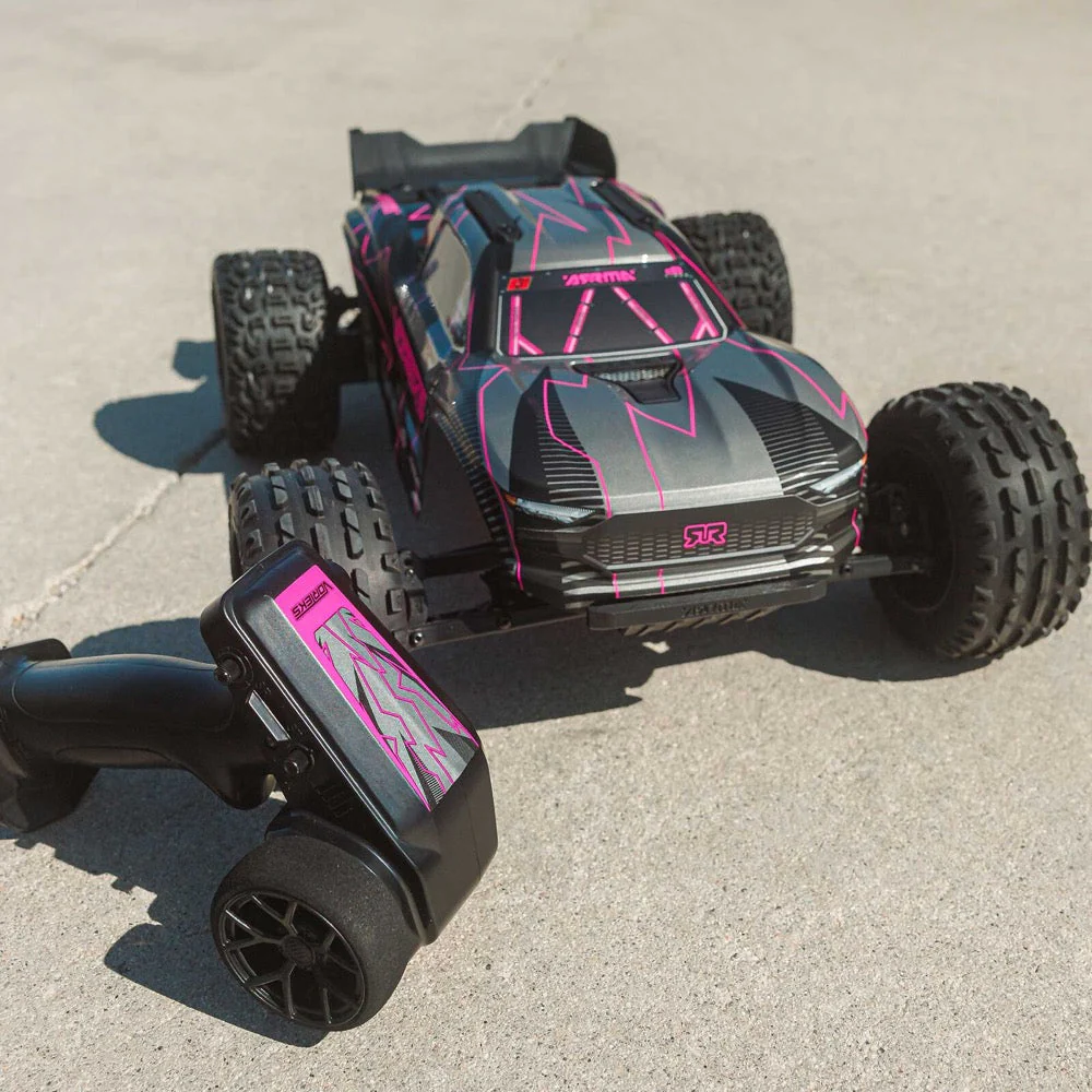 Arrma Vorteks 1/10 2wd 223S BLX Stadium Truck (Pink) ARA3505T3 - Image 21